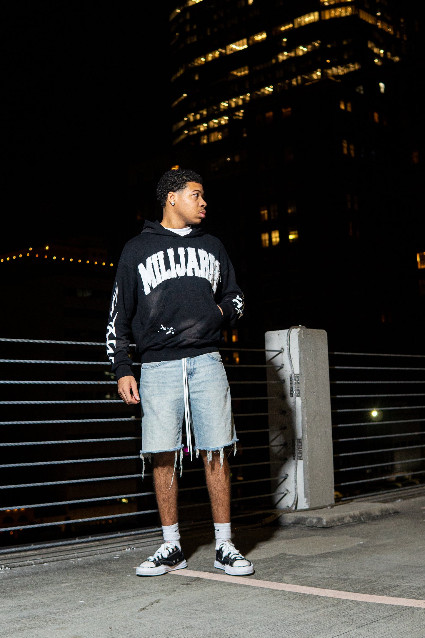 Milijarde Acid wash hoodie